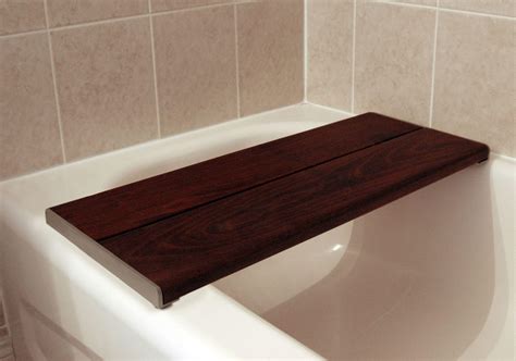 Bath Bench Brazilian Walnut - Accessible Systems