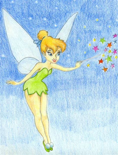 Share more than 76 pencil sketches of tinkerbell best - seven.edu.vn