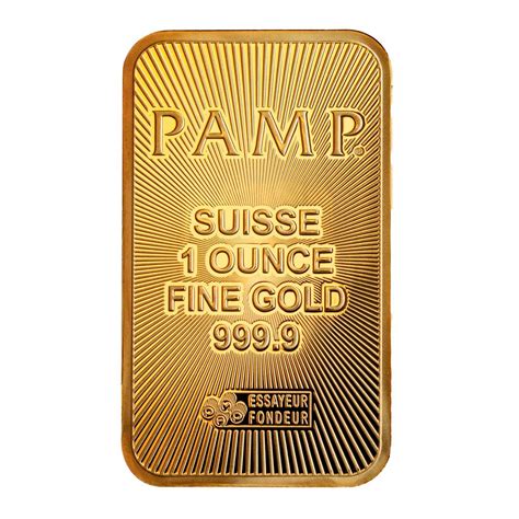 1oz PAMP Suisse Gold Minted Bar (New) - MyGold