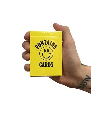 Fontaine Playing Cards Yellow