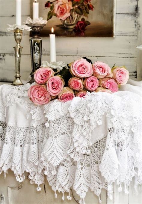 Vintage Romance: 33 Lace Home Décor Ideas - DigsDigs