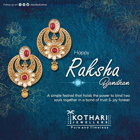 Happy Raksha Bandhan to all! #PureAndTimeless