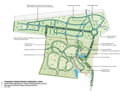 Northern Memorial Park Map