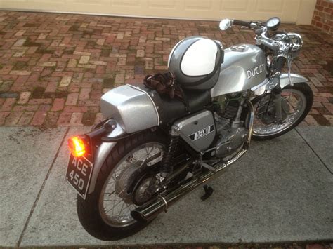 1971 Ducati Desmo 450 Silver Shotgun - 2mod4wdz - Shannons Club