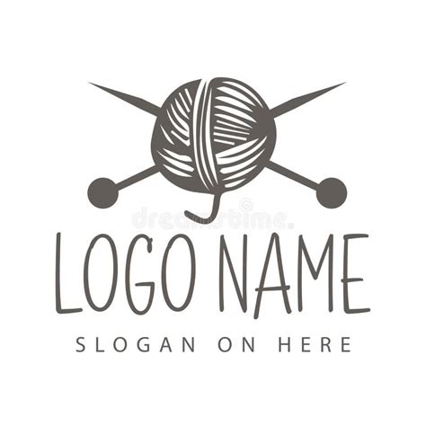 Stitching Logo Design Template Stock Illustration - Illustration of ...