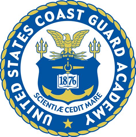 Us Coast Guard Logo Black And White - Gannuman