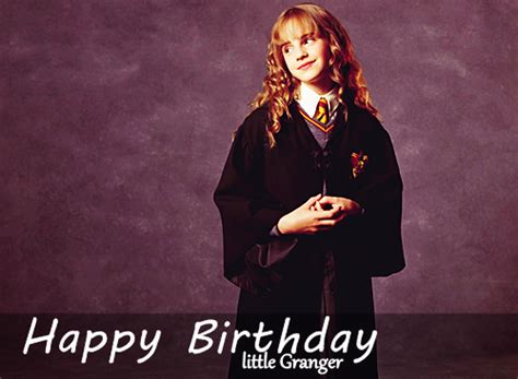 happy birthday hermione on Tumblr