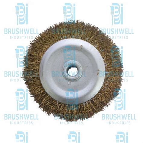 Carbon Steel Medium Circular Wire Brush, For Polishing at Rs 200/piece ...