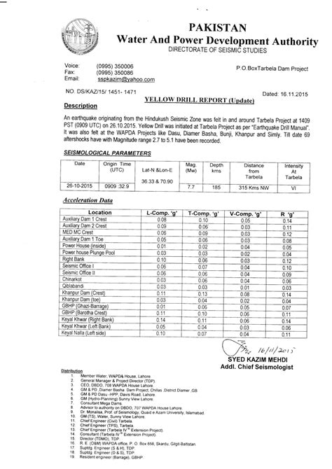 (PDF) Earthquake Report