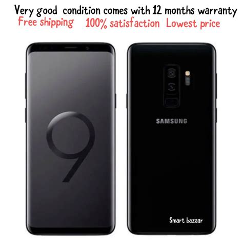 Samsung Galaxy S9 64GB unlocked Black Smartphone + Warranty | eBay