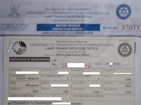 Vehicle Registration in LTO | Noelizm