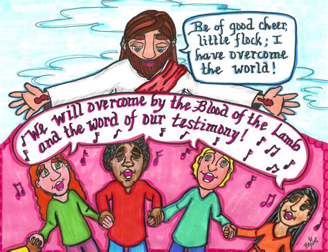 We (the Church) are overcomers in Christ! www.thegoodnewscartoon.com www.facebook.com ...