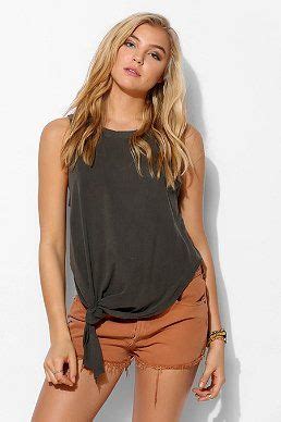 Project Social T Side-Tie Tank Top Tank Top Urban Outfitters, Project Social T, Top Deal, Casual ...