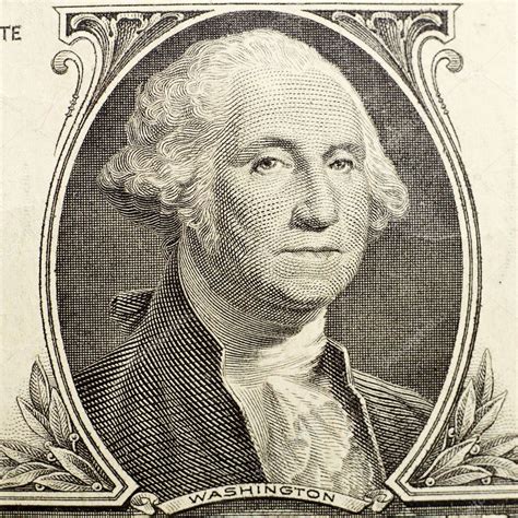 Portrait of the president Washington — Stock Photo © DenisFesenko #5781102