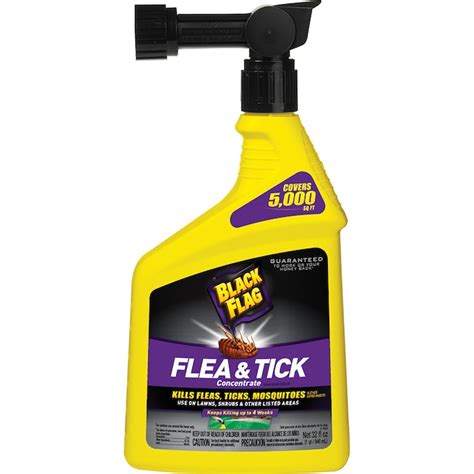 BLACK FLAG BF 32-FL OZ FLEA/TICK KILLER RTU in the Pesticides ...