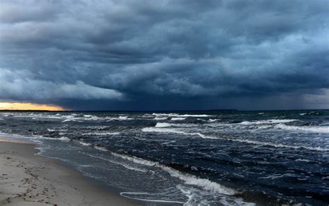 Stormy Beach Backgrounds - Wallpaper Cave