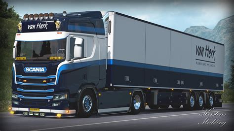 ETS2 ~ Van Herk R650 + Trailer ~ 1.37 » GamesMods.net - FS19, FS17, ETS ...