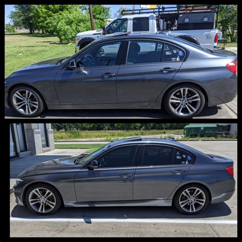 No tint to 20% tint : F30