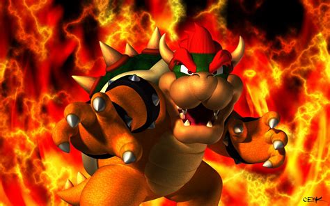 Cool bowser wallpaper! | Bowser, King koopa, Mario