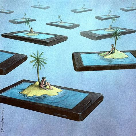 Our Addiction To Technology, In 20 Satirical Illustrations | DeMilked