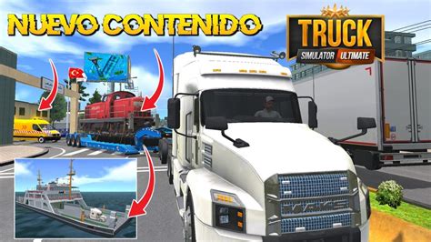 NUEVA ACTUALIZACIÓN | TRUCK SIMULATOR ULTIMATE | MAPAS, TRAILERS Y MAS ...