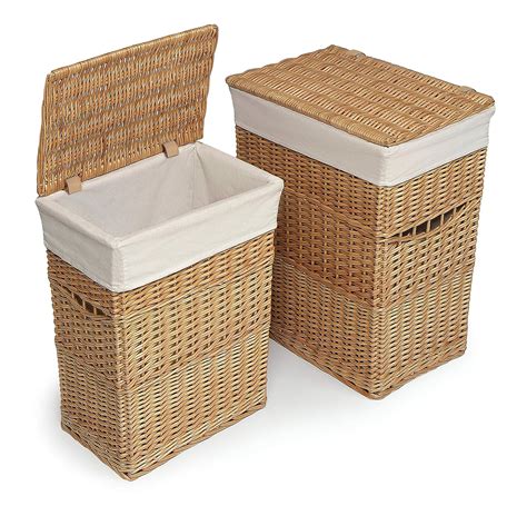 Top 10 Wicket Laundry Basket With Attached Lid - Home Previews