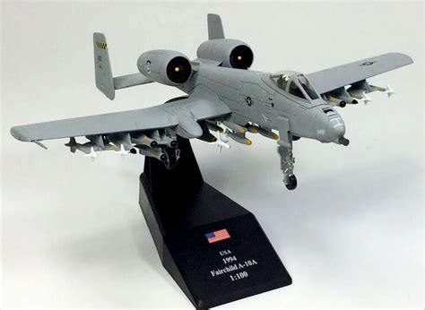 elaborate Edition 1/100 American A10 lightning fighter attack aircraft ...