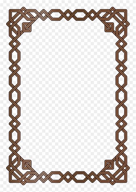 Decorative Border Frame Png Clip Art - Picture Frame Clip Art Border – Stunning free transparent ...