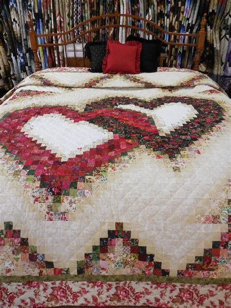 Linking Heart Quilt | Heart quilt, Quilts, Crazy quilts