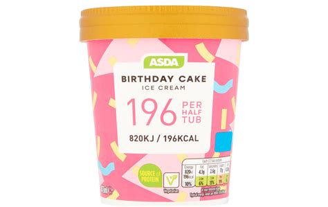 Asda launches low-calorie ice cream in three delicious flavours