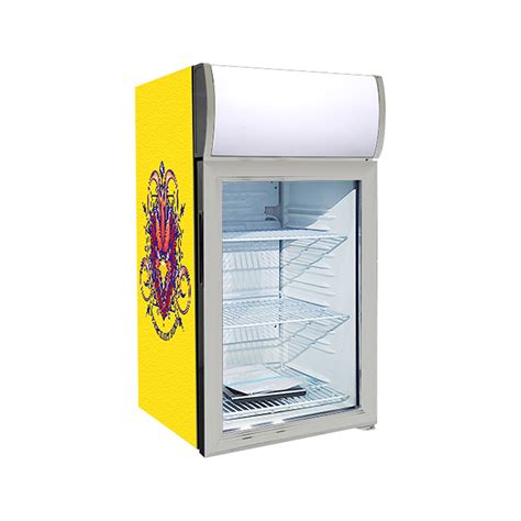 Upright Glass Door Cooler Upright Fridge 15 Gallon Sc52 - China Glass ...