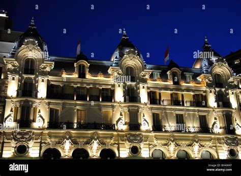 Hotel de Paris, Monaco Stock Photo - Alamy