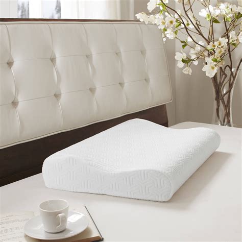 Sleep Philosophy Gel Memory Foam Contour Pillow 16 x 24 inch - Walmart ...