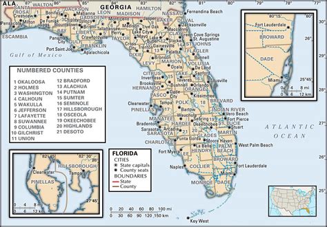 Florida County Maps: Interactive History & Complete List