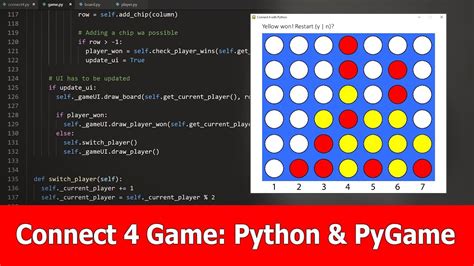 Python and Pygame Game Development Tutorial : Connect 4 - YouTube