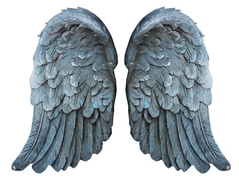 Stone Angel Wings Png Free Image (Isolated-Objects)