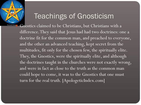 PPT - Gnosticism PowerPoint Presentation, free download - ID:2211425