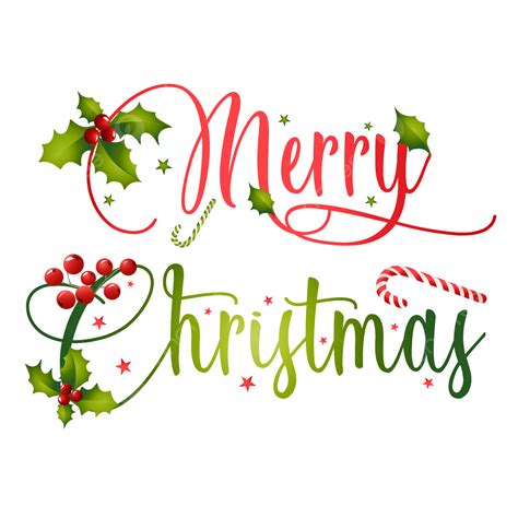 Merry Christmas Typography Vector PNG Images, Merry Christmas ...