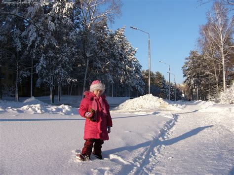 Winter in Novosibirsk. Lyuba.