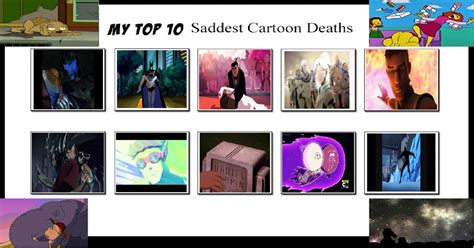 Top 10 Saddest Cartoon Deaths by Dawn-Fighter1995 on DeviantArt