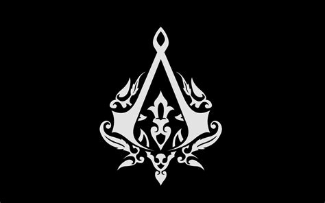 Assassins Creed, Video Games, Logo, Black Wallpapers HD / Desktop and Mobile Backgrounds