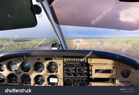 Cockpit View Small Aircraft Taking Off Stock Photo 134385650 | Shutterstock