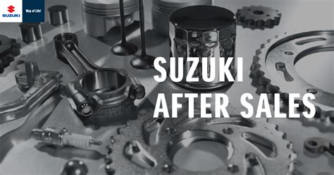 ABOUT GENUINE PARTS | SUZUKI AFTERSALES | Global Suzuki