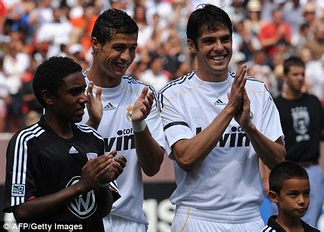 pics of ronaldo and kaka