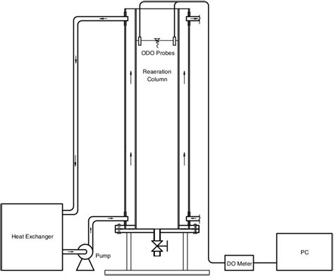 A diagrammatic sketch of DO experiment water column (not to scale);... | Download Scientific Diagram