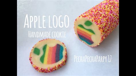 APPLE LOGO Homemade cookie 旧アップルロゴ☆アイスボックスクッキー - YouTube