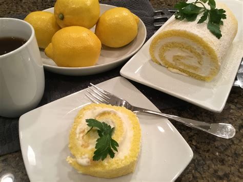 The Most Delicious Lemon Cake Roll Recipe, Ever (Video Recipe) - Modern ...