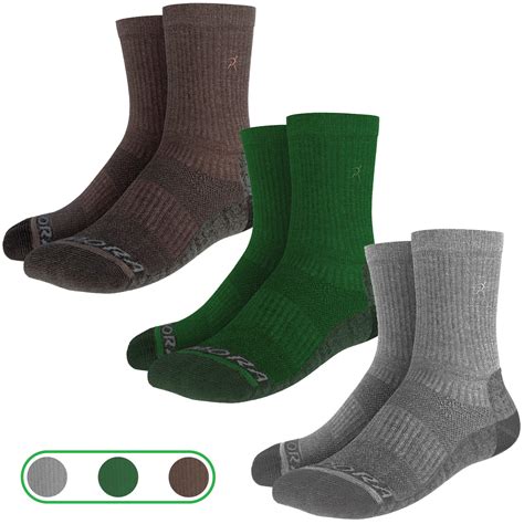 Buy Rymora Walking Socks Hiking Socks Men Women (Unisex) (Merino Wool ...