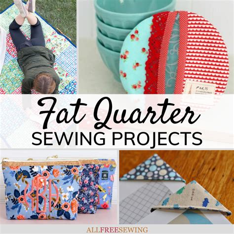 37 Fat Quarter Sewing Projects | AllFreeSewing.com