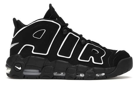 Nike Air More Uptempo Black White (2016/2020) - 414962-002